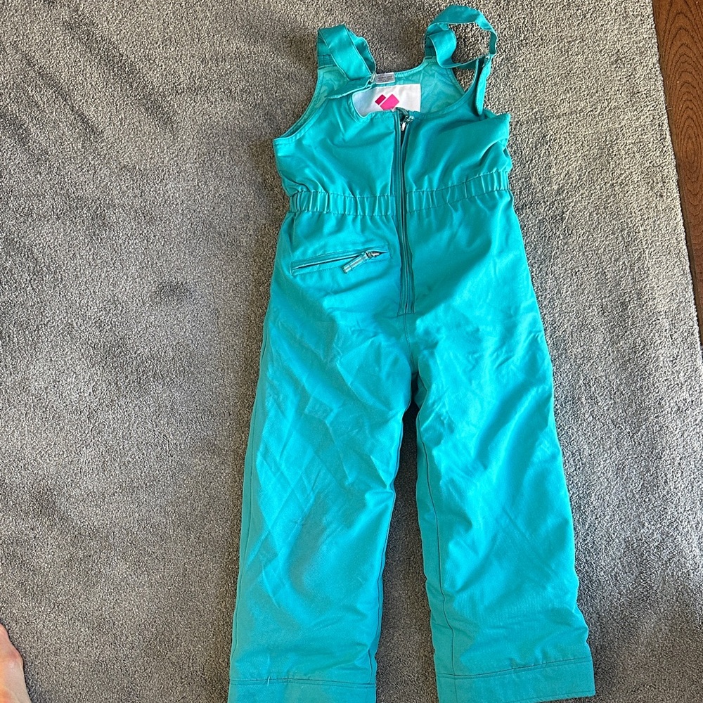 Obermeyer Turquoise Kids Ski Bib - Overalls. Used excellent condition, size 6